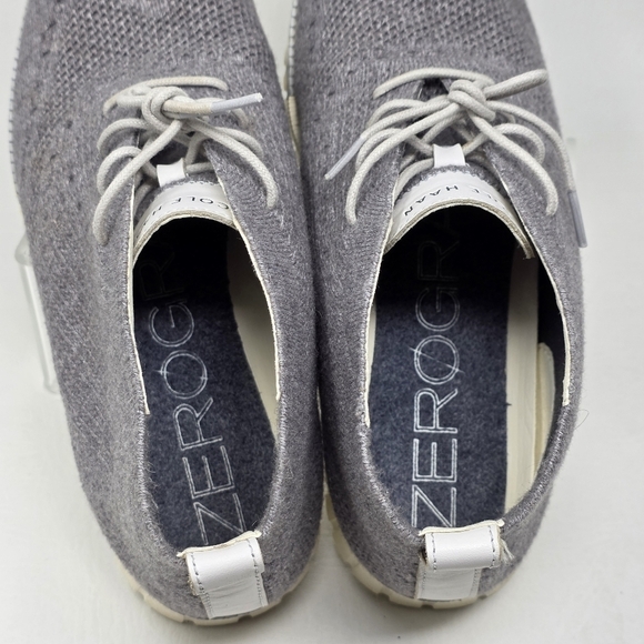Cole Haan Men\'s ZeroGrand Chukka Stitchlite Grey Ivory Magnet C30304 Size 10.5